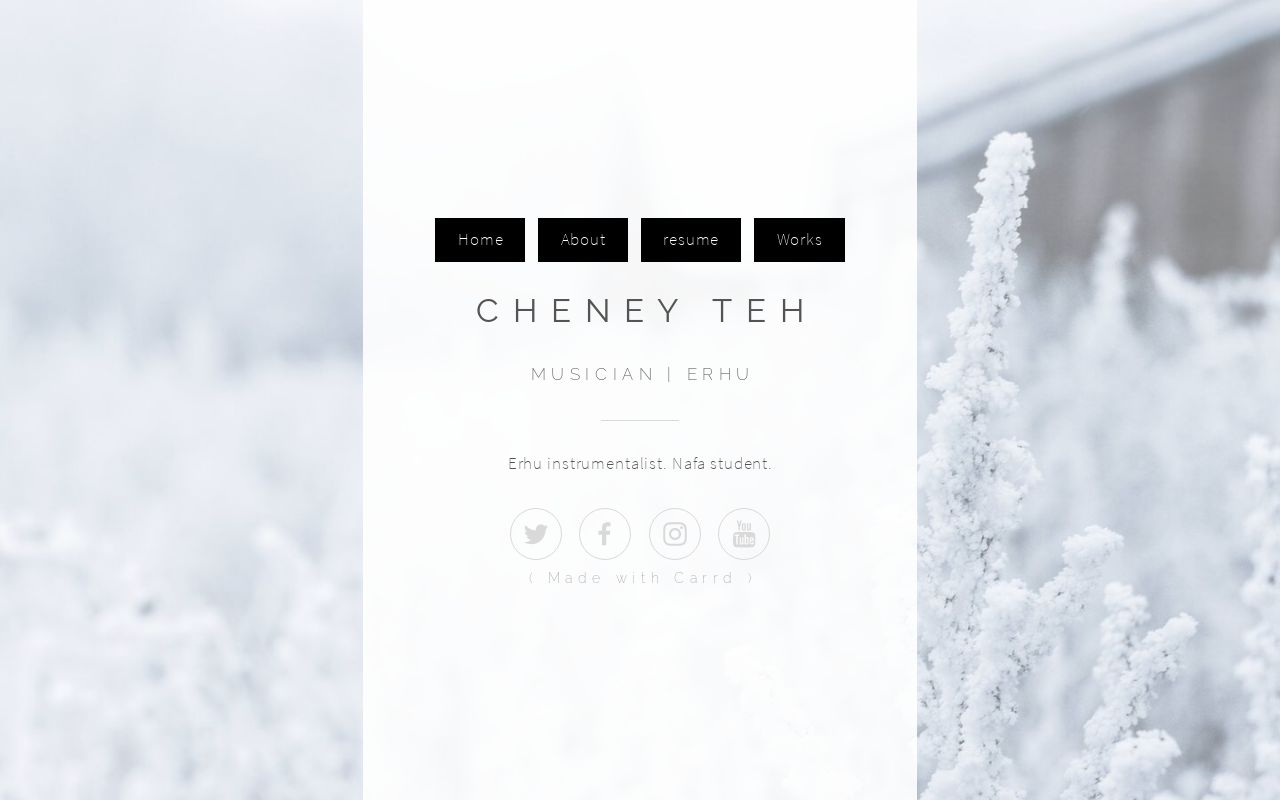 Carrd profile picture for @cheney